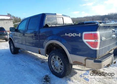 2012 Ford F-150 Lariat from USA, damaged, VIN 1FTFW1ET4CFA10825